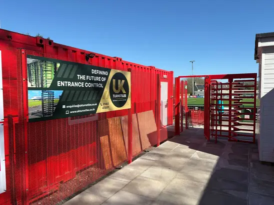 Football Club, Controlled Access Turnstiles