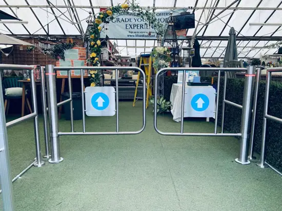 Swing Gates at entrance