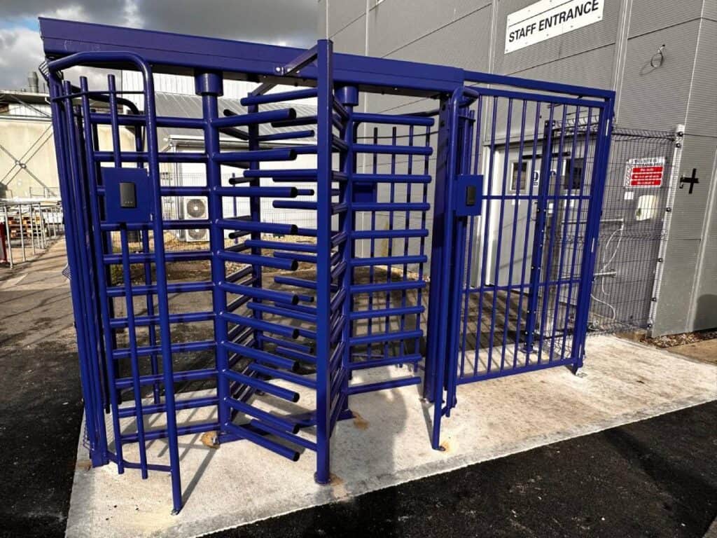 Factory Security 1 bakkavor salads uk turnstiles
