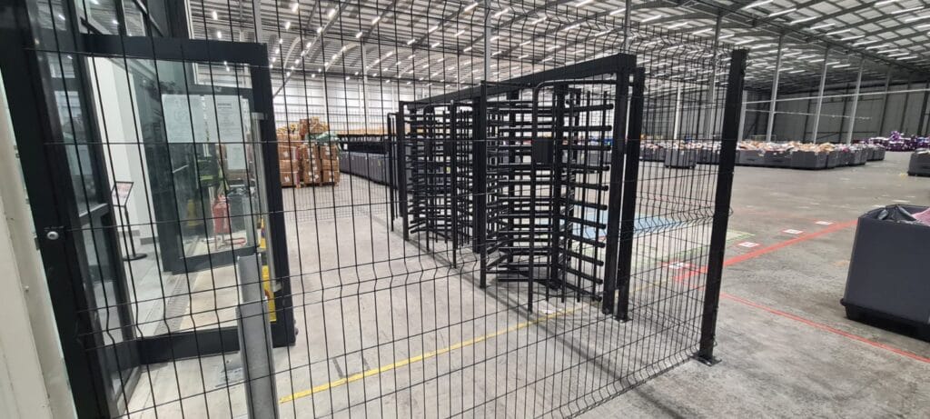 Full height turnstiles installed for Relay Technologies in Uxbridge