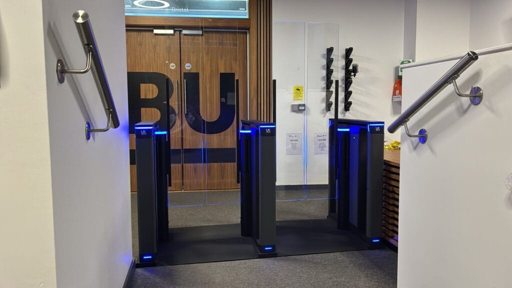 BIMM University Access Control Speed Gates Speed gate access control at BIMM University Bristol