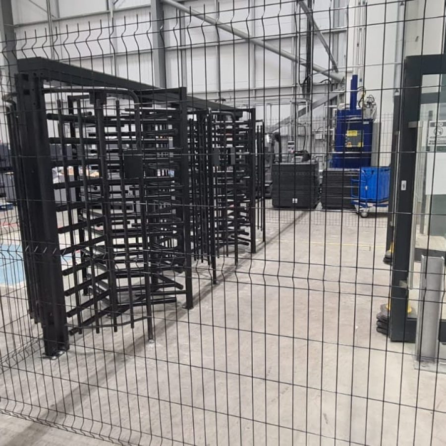 Full height turnstiles installed for Relay Technologies in Uxbridge