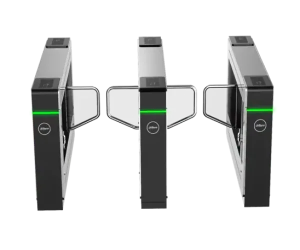 UKT-27 high throughput speed gate with glass barriers